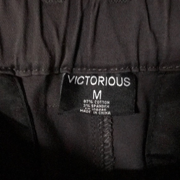 Jogger style skinny cotton pants - Picture 7 of 8